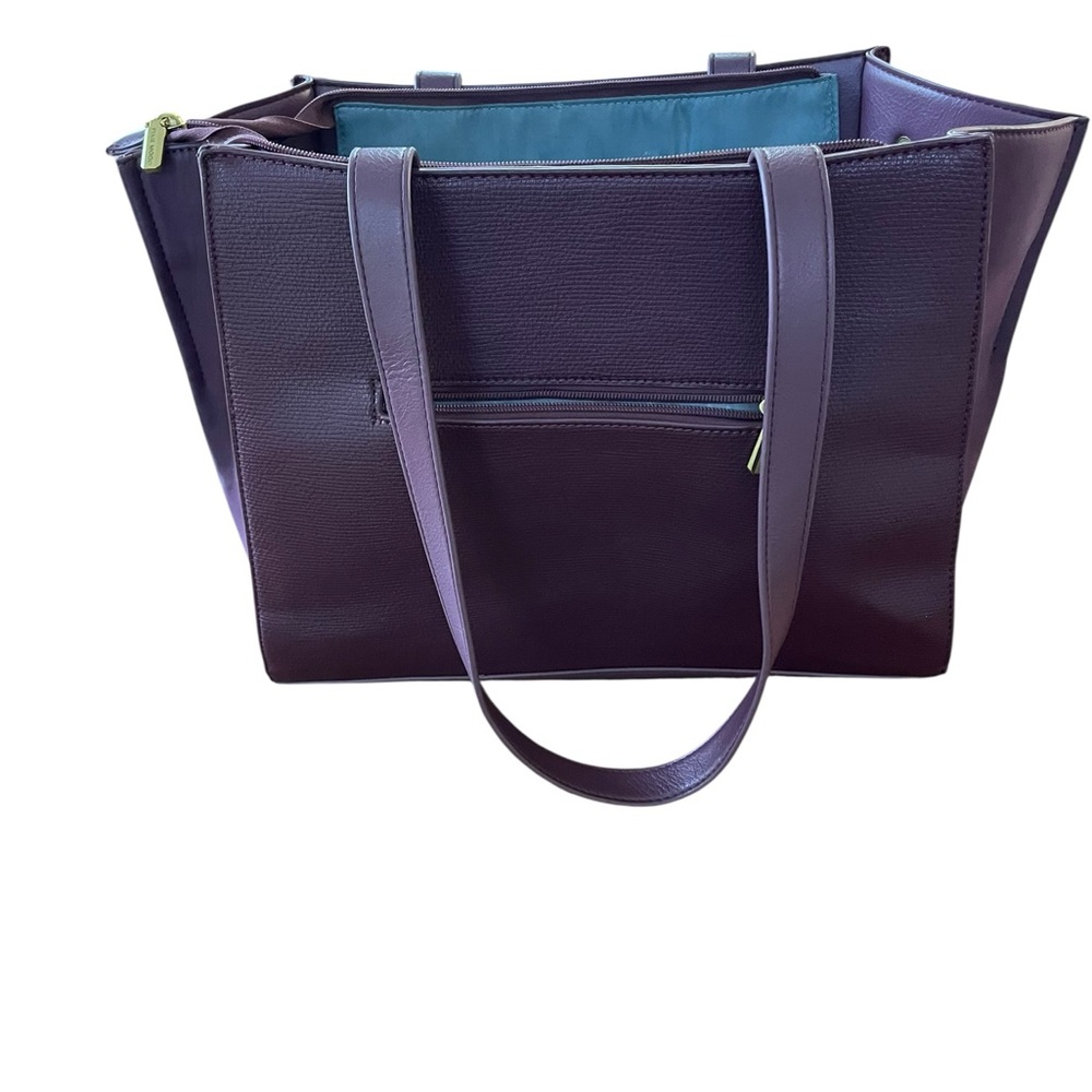 Chic Dark Purple Tote Bag Pixie Moon huge and spacious